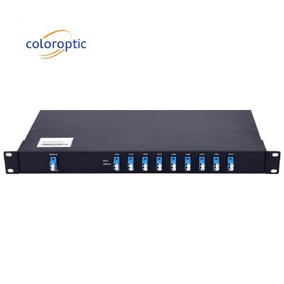 1270nm - 1610nm SMF CWDM MUX 16 canales para una transmisión de datos eficiente