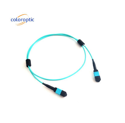 MTP (MPO) 12 CABLE de parche de fibra OM3 (50/125) M400 Serie US Conec