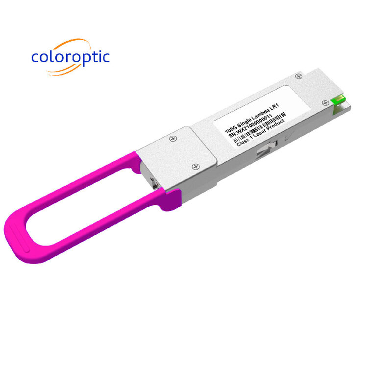 100G QSFP28 BiDi ER1 Transceptor de módulo óptico SFP de fibra única para transmisión SMF