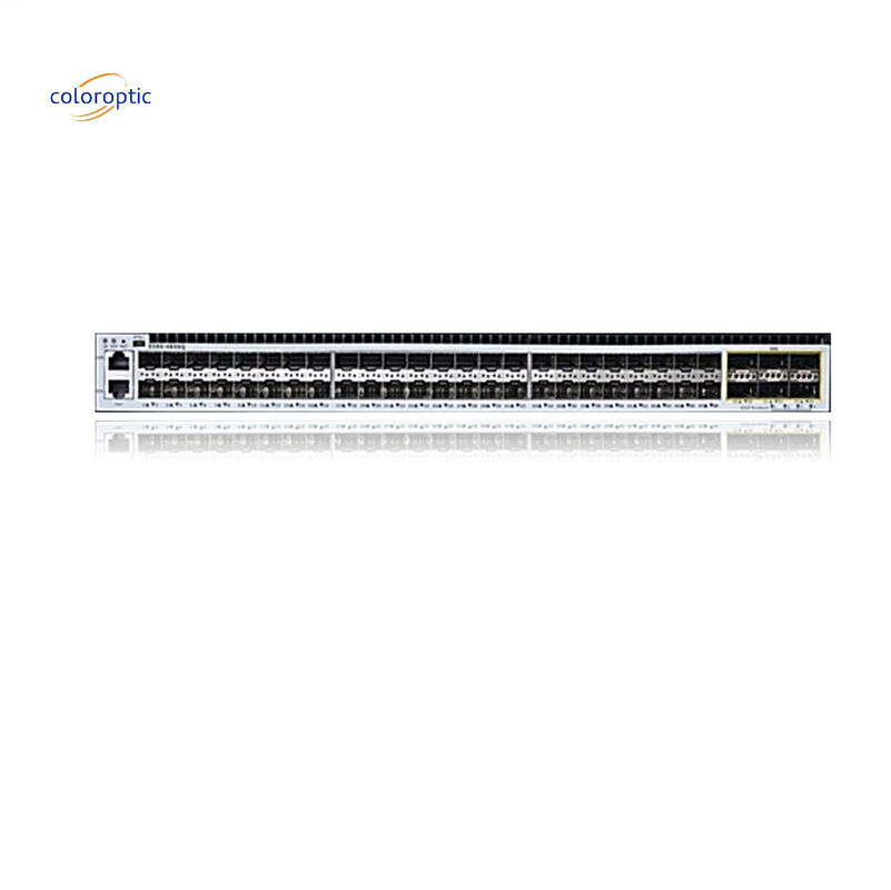 Capa 3 Interruptor de red 48 puertos con 48*10GE 4*100G puertos 1*consola