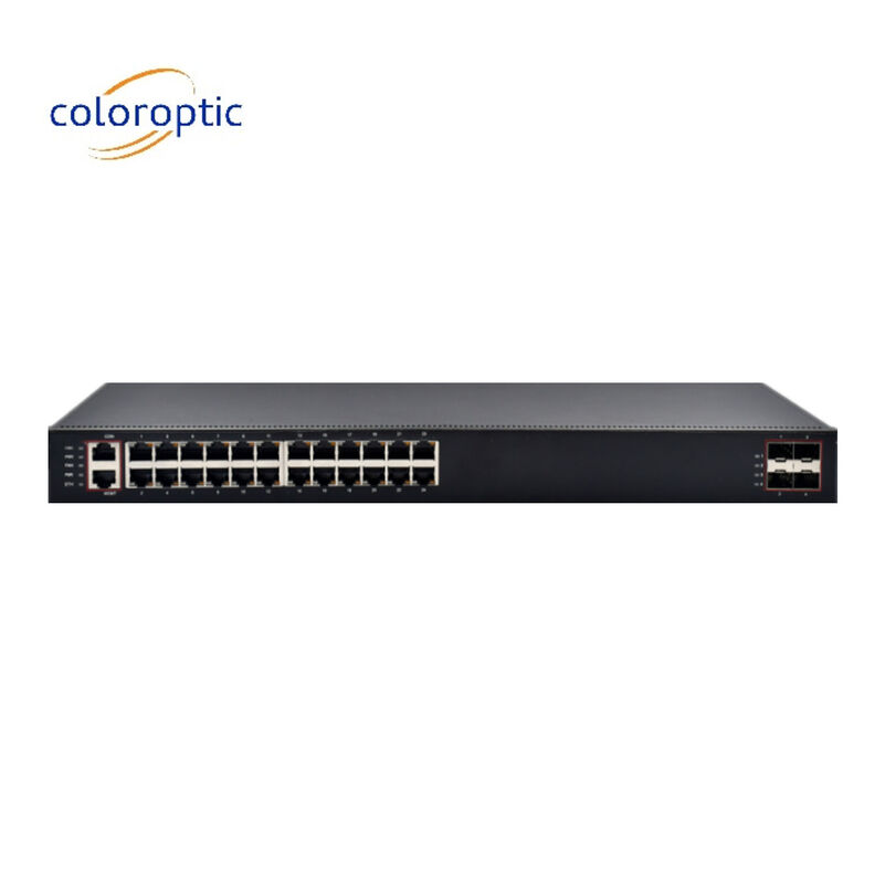 Interruptor de red de núcleo de alta performance de capa 3 con 24 puertos 4*10G puertos SFP+