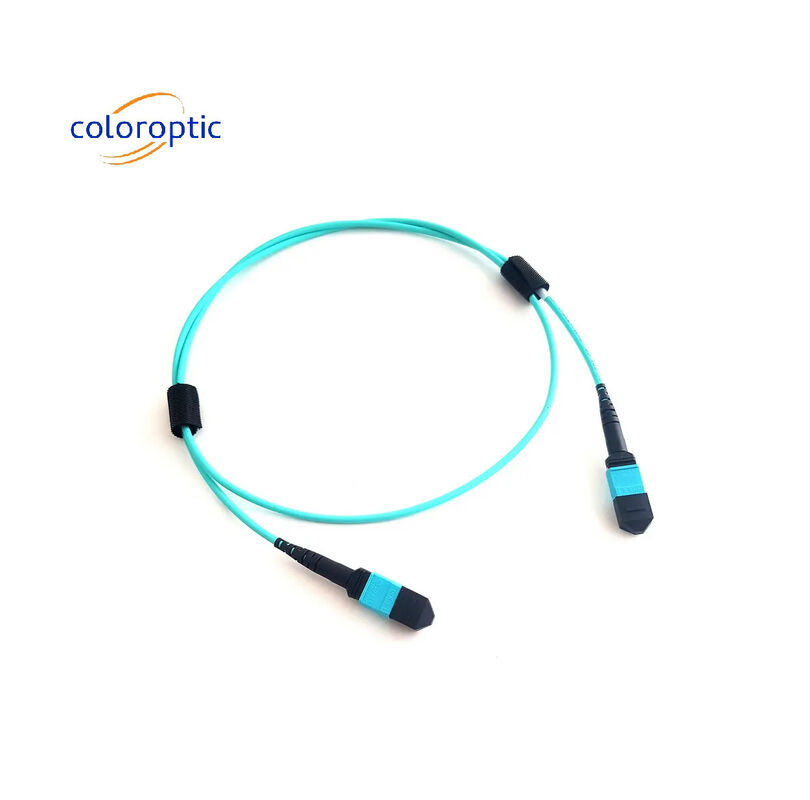 MTP (MPO) 12 CABLE de parche de fibra OM3 (50/125) M400 Serie US Conec